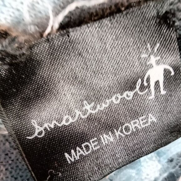 Long Smartwool Knit Scarf Distressed Shabby Frayed Grunge Shredder Boarder - Picture 8 of 9